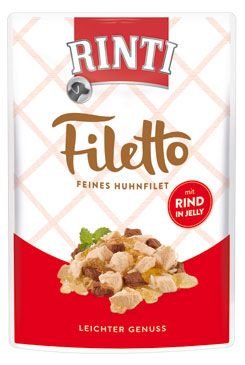 Kapsička RINTI Filetto kuře + hovězí v želé