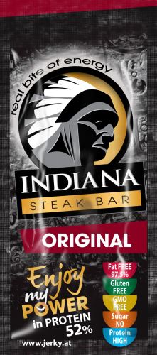 INDIANA Jerky Steak Bar, Original, 20g