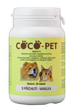Coco Pet vanilka 100tbl