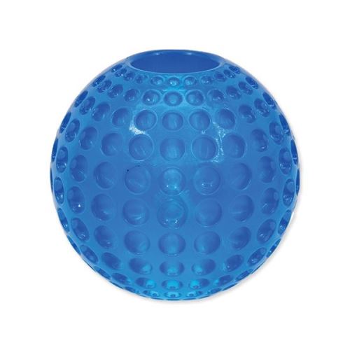 Hračka DOG FANTASY Strong míček gumový s důlky 6,3 cm