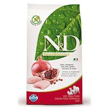 N&D Grain Free Dog Adult Maxi Chicken & Pomegranate 12 kg