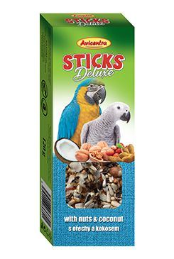 Avicentra tyčinky velký papoušek - ovoce+med 2ks