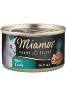 Miamor Filet Konzerva - tuňák & kalamáry pro dospělé kočky 100 g (1)