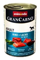 Animonda Gran Carno Konzerva - losos & špenát pro psy 400 g