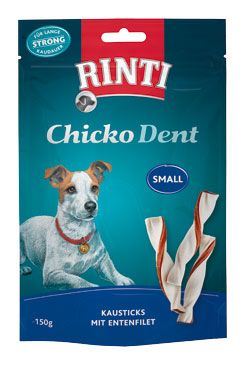 Pochoutka RINTI Extra Chicko Dent Small kachna 150 g