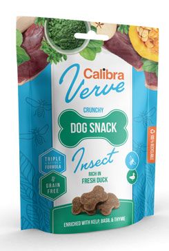 Calibra Dog Verve Crunchy Snack Insect&Fresh Lamb 150g