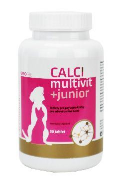 CALCImultivit+junior tablety pro psy a kočky 50 tbl