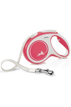 Vodítko FLEXI Comfort M pásek 5m/25kg modrá NEW
