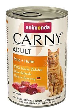 Animonda Carny Adult Konzerva - hovězí & kuřecí pro dospělé kočky