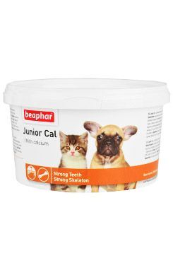 Beaphar Junior Cal doplněk stravy s minerály pro psy a kočky 200 g