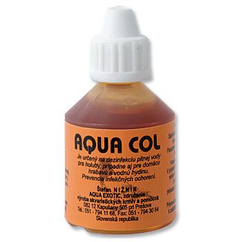 Dezinfekce AQUA EXOTIC Aqua col do pitné vody 25 ml