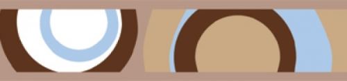 Red Dingo Obojek  polos. 25 mm x 41-62 cm - Circadelic Brown