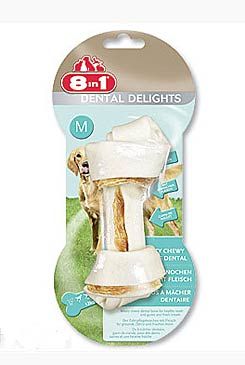 8in1 Dental Delights žvýkací kost - velikost M 64 g