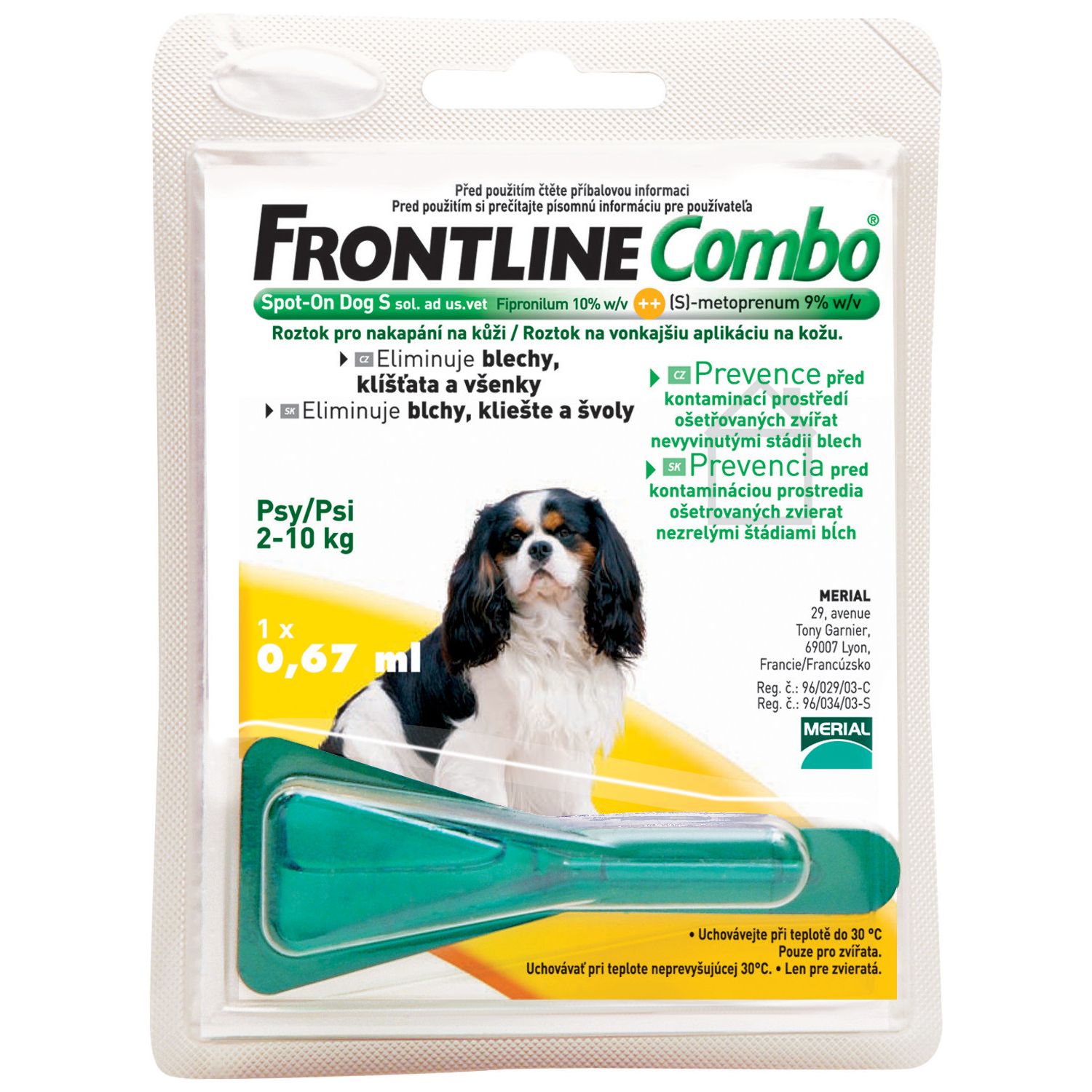 Frontline Combo Antiparazitní pipeta pro psy