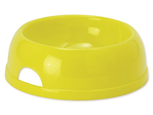 Miska DOG FANTASY plastová žlutá 25,2 cm