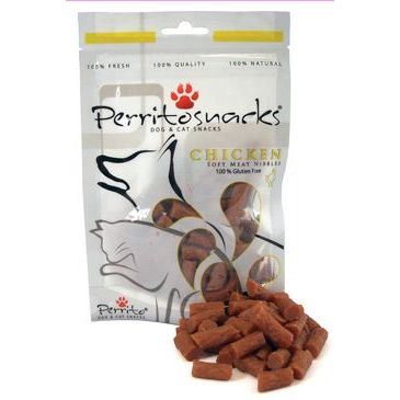 Perrito Snacks Chicken Nibbles pro psy a kočky 50 g