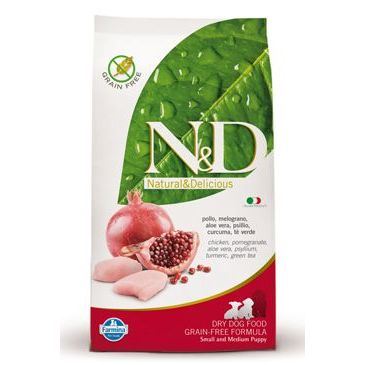 N&D Grain Free Dog Puppy S/M Chicken & Pomegranate