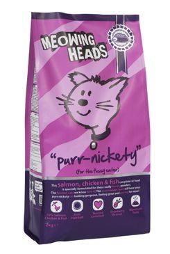 Meowing Heads Purr-Nickety - losos & kuřecí pro dospělé kočky