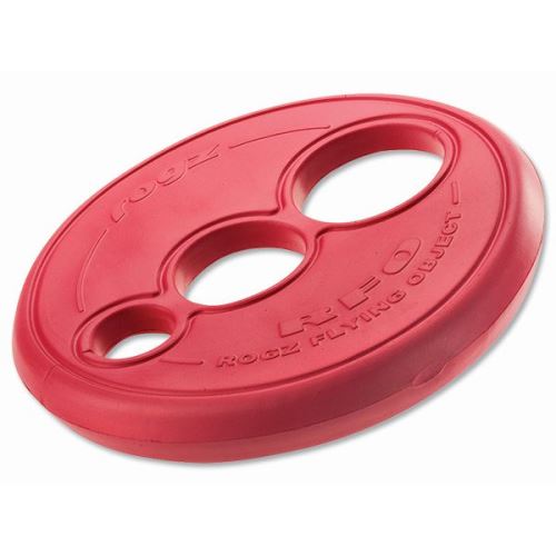 Rogz RFO Létající talíř pryžový pro psy červený, průměr 23 cm