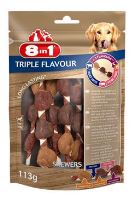 8in1 Pochoutka Triple Flavour skewers (6ks)