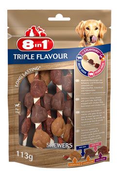 8in1 Pochoutka Triple Flavour skewers (6ks)