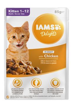 Kapsička IAMS Cat Senior Delights Chicken in Gravy 85 g