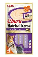 Churu Cat Hairball Tuna Recipe 4x14g
