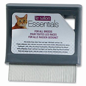 Le Salon Essentials Cat hřeben pro kočky blešák jemný