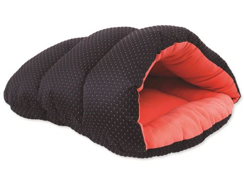Vak spací DOG FANTASY černo-oranžový 55 cm 1ks