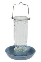 Krmítko venkovní GLASS sklo zelená Zolux