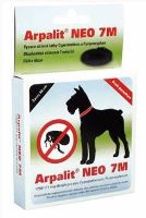 Arpalit Neo 7M Antiparazitní obojek pro psy hnědý, 66 cm