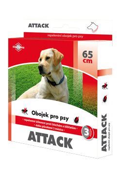 Attack Repelentní obojek pro psy, 65 cm
