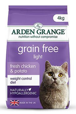 Arden Grange GF Cat Adult Light fresh Chick&Potato400g