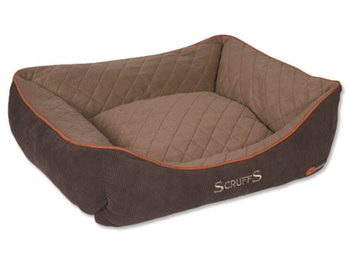 Scruffs Thermal Box Bed Termální pelíšek hnědý - velikost M, 60x50 cm