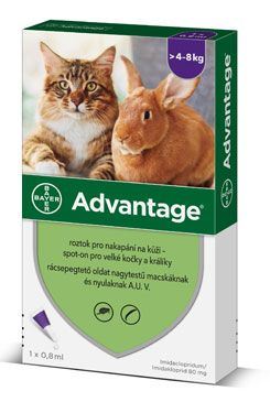 Advantage pipety pro kočky a králíky