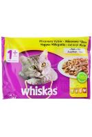Whiskas kapsa Drůběží výběr v želé 4x100g