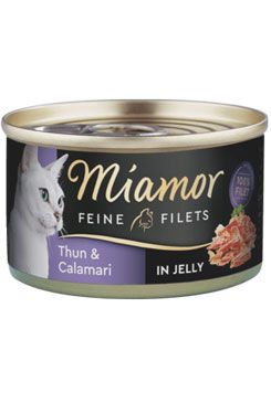 Miamor Filet - tuňák & kalamáry pro dospělé kočky 100 g