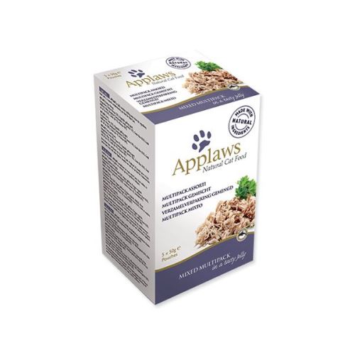 Kapsičky APPLAWS Cat Mixed Meat in Jelly multipack 250 g