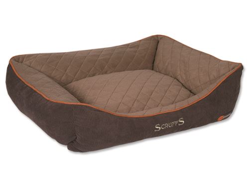 Scruffs Thermal Box Bed Termální pelíšek hnědý - velikost XL, 90x70 cm