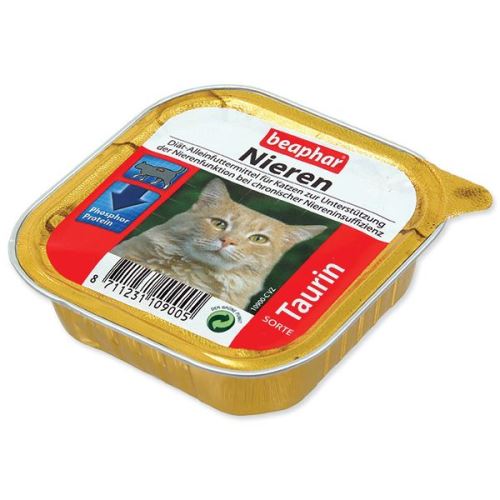 Paštika BEAPHAR Renální dieta pro kočky s taurinem 100 g