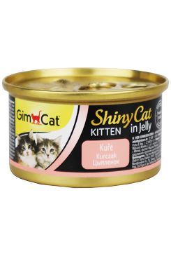 Gimpet kočka konz. ShinyCat kitten kuře 70g
