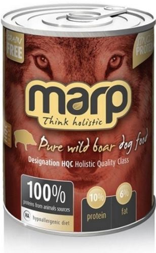 Marp Pure Wild Boar konzerva pro psy 400g