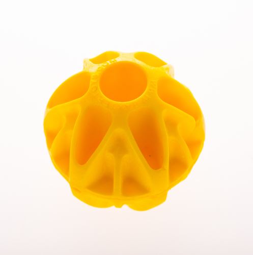 Baxter míček 7,2 cm - žlutý