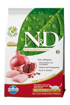 N&D Grain Free CAT Neutered Chicken & Pomegranate