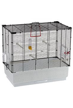 Klec REKORD 4P 60x32,5x57,5cm černo-červená FP