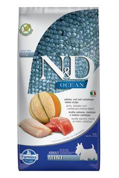 N&D Granule Ocean Dog Adult Mini Salmon & Cod & Melon