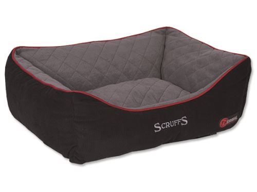 Scruffs Thermal Box Bed Termální pelíšek černý - velikost L, 75x60 cm