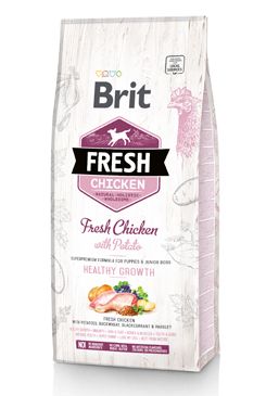 Brit Fresh Chicken with Potato Puppy Healthy Growth 2,5 kg
