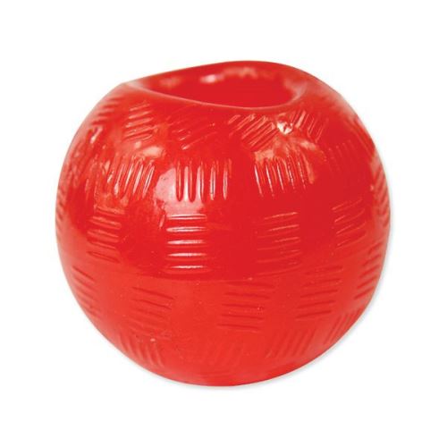 Hračka DOG FANTASY Strong míček gumový červený