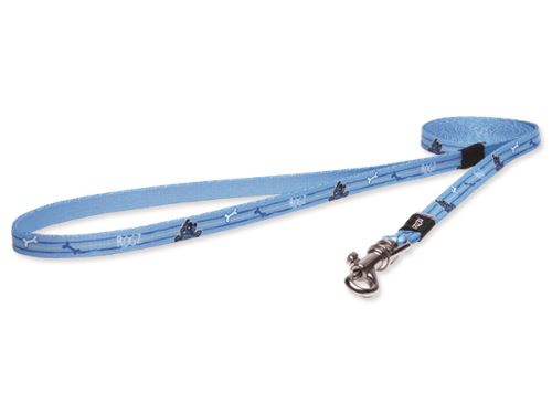 Rogz YoYo Nylonové vodítko pro štěňata modré, 0,8x180 cm
